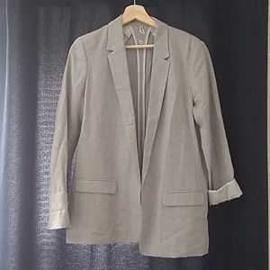 Summer weight gray blazer